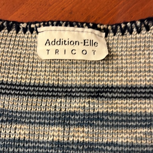 Southwest Sweater Vest XXL Blue - Picture 6 of 8